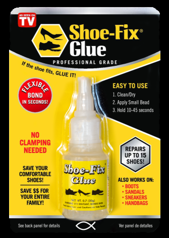 Shoe Fix Glue – Professional Grade Shoe Repair Glue